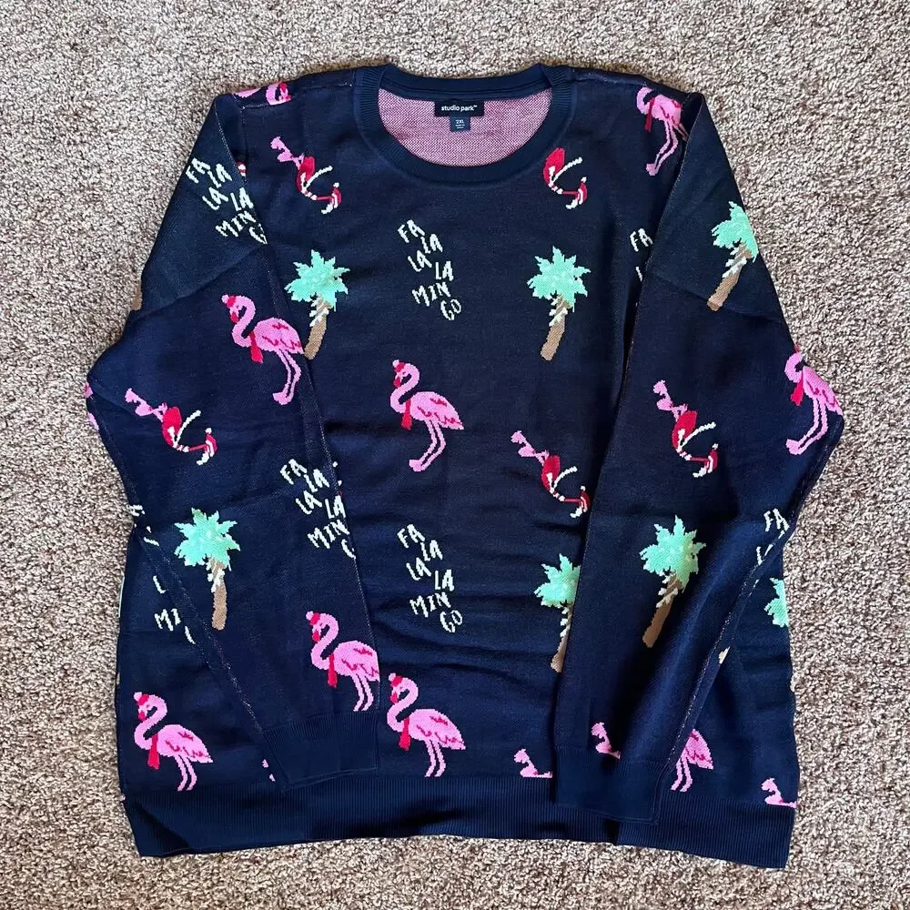 LIKE‎ NEW Studio Park x Alberti Popaj Holiday Kitch Sweater